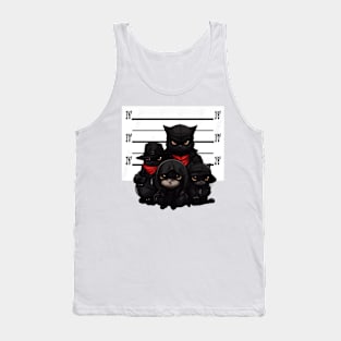 Usual Suspects Family Cats Tank Top